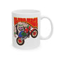 ULTRA MAGA Patriotic Biker Ceramic Coffee Mug, (11oz, 15oz) - FREE SHIPPING