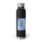 ..THE LION & THE LAMB:  22oz Copper Vacuum Insulated Patriotic Water Bottle - FREE SHIPPING