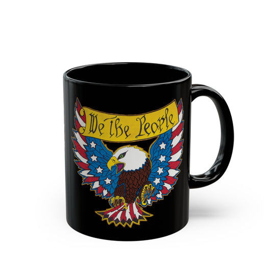 WE THE PEOPLE Patriotic Ceramic Coffee Mug (11oz, 15oz) - FREE SHIPPING
