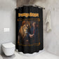 TRUMP 2024:  100% Polyester Patriotic Trump Shower Curtain - FREE SHIPPING