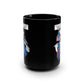 LIBERAL BRAIN DAMAGE Biker's Ceramic Coffee Mug (15oz)