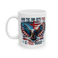 FREE INDEED Patriotic Christian Ceramic Coffee Mug (11oz, 15oz)