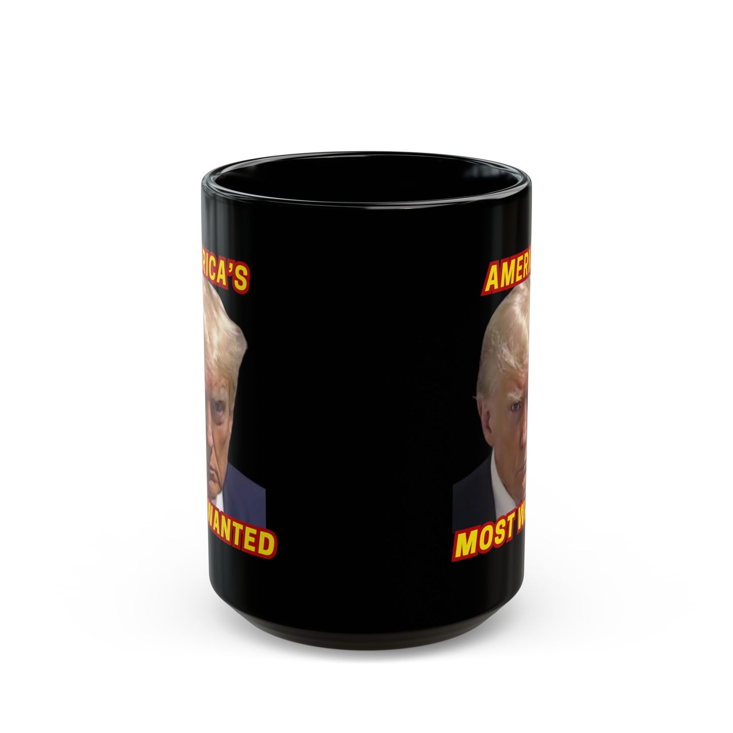 TRUMP MUG SHOT Patriotic Ceramic Coffee Mug (11oz, 15oz) - FREE SHIPPING