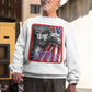 . BLESSED IS THE NATION Heavy Weight Patriotic Christian Sweatshirt (S-5XL):  Men's Gildan 18000 - FREE SHIPPING