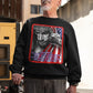 . BLESSED IS THE NATION Heavy Weight Patriotic Christian Sweatshirt (S-5XL):  Men's Gildan 18000 - FREE SHIPPING