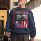 . BLESSED IS THE NATION Heavy Weight Patriotic Christian Sweatshirt (S-5XL):  Men's Gildan 18000 - FREE SHIPPING