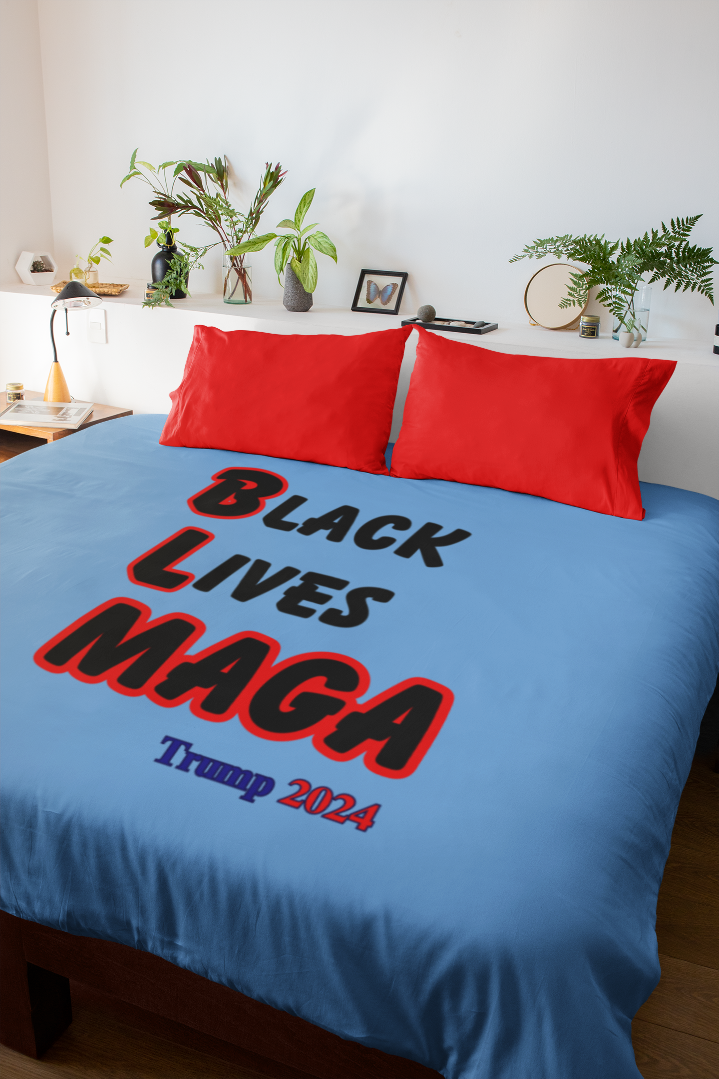 .BLACK LIVES MAGA Light Weight Velveteen Plush Blanket (3 sizes available) - FREE SHIPPING