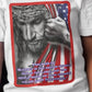 ... BLESSED IS THE NATION Classic Patriotic Christian T-Shirt (S-5XL):  Women's Medium Weight Gildan 5000 - FREE SHIPPING