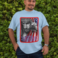 . BLESSED IS THE NATION Plus Size Heavy Weight Patriotic Christian T-Shirt (S-5XL):  Men's Hanes Beefy-T® - FREE SHIPPING