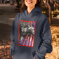 .. BLESSED IS THE NATION Heavy Weight Patriotic Christian Hoodie (S-5XL): Women's Gildan 18500 - FREE SHIPPING