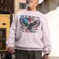 FREE INDEED Heavy Weight Patriotic Christian Sweatshirt (S-5XL):  Men's Gildan 18000 - FREE SHIPPING