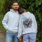 FREE INDEED Heavy Weight Patriotic Christian Hoodie (S-5XL):  Men's & Women's Gildan 18500 - FREE SHIPPING