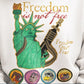... FREEDOM IS NOT FREE Heavy Weight Patriotic Sweatshirt (S-5XL):  Women's Gildan 18000 - FREE SHIPPING