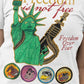 . FREEDOM IS NOT FREE Fitted Patriotic T-Shirt (S-2XL):  Women's Bella+Canvas 6004 - FREE SHIPPING
