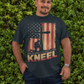 . JUST KNEEL Plus Size Heavy Weight Patriotic Christian T-Shirt (S-5XL):  Men's Hanes Beefy-T® - FREE SHIPPING