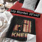 JUST KNEEL Light Weight Velveteen Plush Blanket (3 sizes available) - FREE SHIPPING