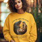 LIGHT OF THE WORLD Heavy Weight Christmas Sweatshirt (S-5XL):  Women's Gildan 18000