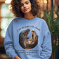 LIGHT OF THE WORLD Heavy Weight Christmas Sweatshirt (S-5XL):  Women's Gildan 18000