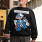 . LIBERAL BRAIN DAMAGE Heavy Weight Patriotic Biker Sweatshirt (S-5XL):  Men's Gildan 18000 - FREE SHIPPING