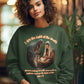 LIGHT OF THE WORLD Heavy Weight Christmas Sweatshirt (S-5XL):  Women's Gildan 18000