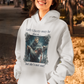 .. LADY LIBERTY DOWN Heavy Weight Patriotic Military Hoodie (S-5XL):  Women's Gildan 18500 - FREE SHIPPING