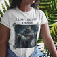 .. LADY LIBERTY DOWN Semi-Fitted Patriotic T-Shirt (S-3XL):  Women's Gildan 5000L - FREE SHIPPING