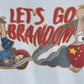 . LET'S GO BRANDON Patriotic Biker T-Shirt (S-5XL):  Men's Medium Weight Gildan 5000 - FREE SHIPPING