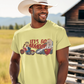 . LET'S GO BRANDON Patriotic Biker T-Shirt (S-5XL):  Men's Medium Weight Gildan 5000 - FREE SHIPPING