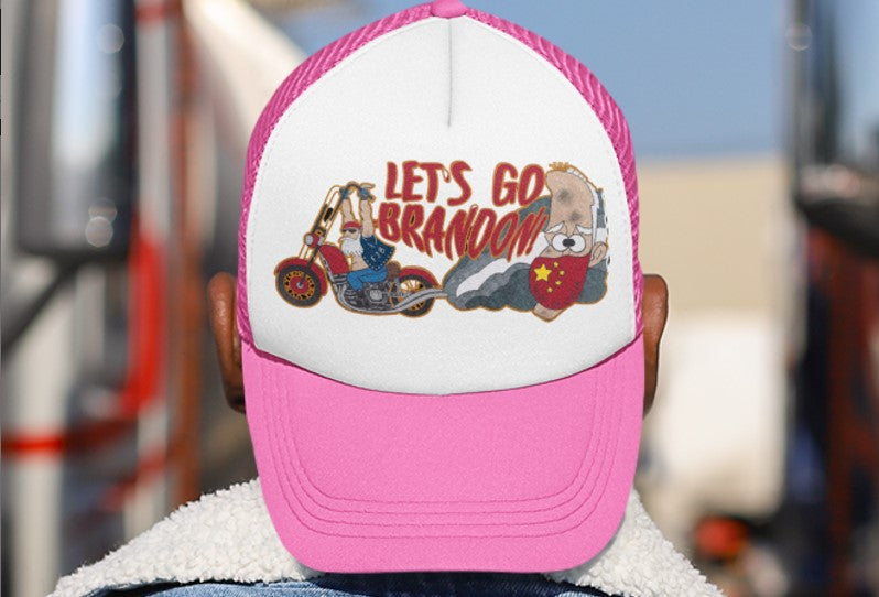 .. LET'S GO BRANDON Trucker Hats - FREE SHIPPING