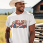 . LET'S GO BRANDON Patriotic Biker T-Shirt (S-5XL):  Men's Medium Weight Gildan 5000 - FREE SHIPPING