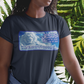 THE LION & THE LAMB Semi-Fitted Patriotic Christian T-Shirt (S-3XL):  Women's Gildan 5000L - FREE SHIPPING