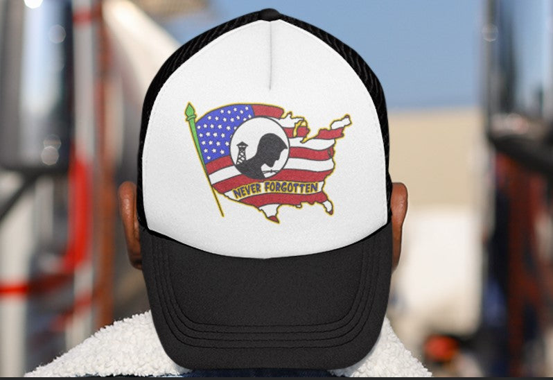 .. NEVER FORGOTTEN Trucker Hat - FREE SHIPPING