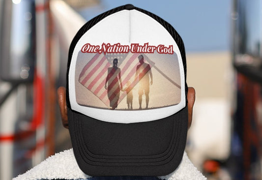 .. ONE NATION UNDER GOD Trucker Hat - FREE SHIPPING