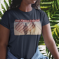 ONE NATION UNDER GOD Semi-Fitted Patriotic Christian T-Shirt (S-3XL):  Women's Gildan 5000L - FREE SHIPPING