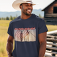 ONE NATION UNDER GOD Patriotic Christian T-Shirt (S-5XL):  Men's Medium Weight Gildan 5000 - FREE SHIPPING