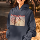 .. ONE NATION UNDER GOD Heavy Weight Patriotic Christian Hoodie (S-5XL): Women's Gildan 18500 - FREE SHIPPING