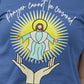 . PRAYER CANNOT BE CENSORED Fitted Patriotic Christian T-Shirt (S-2XL):  Women's Bella+Canvas 6004 - FREE SHIPPING