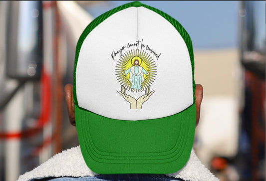 .. PRAYER CANNOT BE CENSORED Trucker Hat - FREE SHIPPING