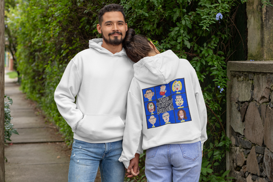 THE SHADY BUNCH Heavy Weight Patriotic Hoodie (S-5XL):  Men's & Women's Gildan 18500 - FREE SHIPPING