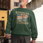 STRONGER THAN THE STORM Heavy Weight Patriotic Christian Sweatshirt (S-5XL):  Men's Gildan 18000