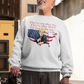 . TRUMP - THEY'RE AFTER YOU Heavy Weight Patriotic Sweatshirt (S-5XL):  Men's Gildan 18000 - FREE SHIPPING