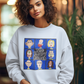 ... THE SHADY BUNCH Heavy Weight Patriotic Sweatshirt (S-5XL):  Women's Gildan 18000 - FREE SHIPPING