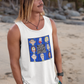 . THE SHADY BUNCH Patriotic Tank Top (XS-2XL):  Men's Bella+Canvas 3480 - FREE SHIPPING