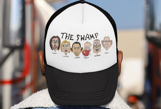 .. THE SWAMP Trucker Hat - FREE SHIPPING
