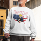 . TRUMP - THEY'RE AFTER YOU Heavy Weight Patriotic Sweatshirt (S-5XL):  Men's Gildan 18000 - FREE SHIPPING