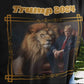 .. TRUMP 2024 Semi-Fitted Patriotic T-Shirt (S-3XL):  Women's Gildan 5000L