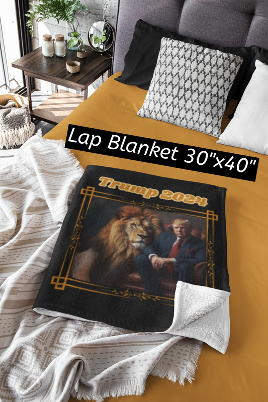 .TRUMP 2024 Light Weight Velveteen Plush Blanket (3 sizes available) - FREE SHIPPING