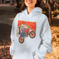 .. ULTRA MAGA Heavy Weight Patriotic Biker Hoodie (S-5XL):  Women's Gildan 18500 - FREE SHIPPING