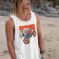 . ULTRA MAGA Patriotic Biker Tank Top (XS-2XL):  Men's Bella+Canvas 3480 - FREE SHIPPING