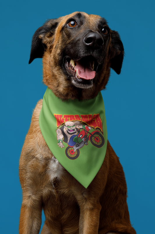 Ultra MAGA - Large Dog Bandana (Collar Size 15-23" Weight 50-75lbs)